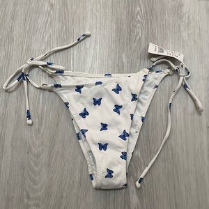 NWT butterfly bikini bottoms
